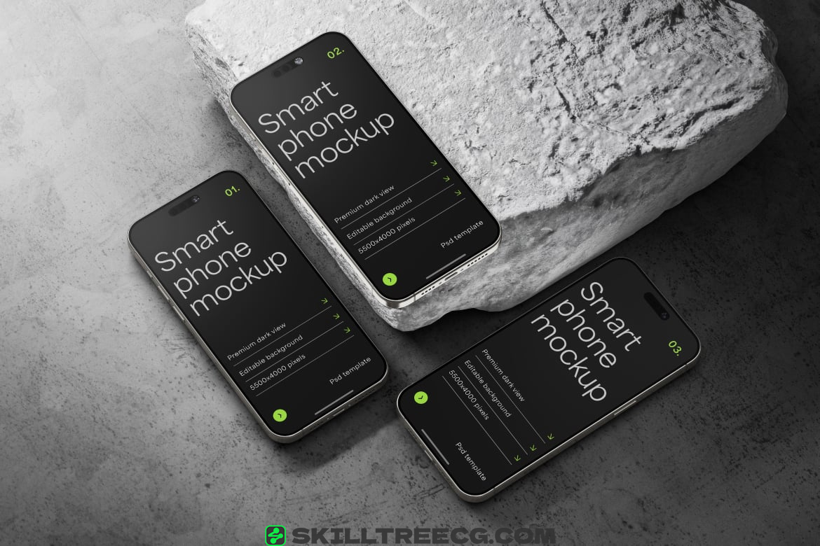 图片[5]-iPhone 15 Pro Mockup Set（395541）-技能树